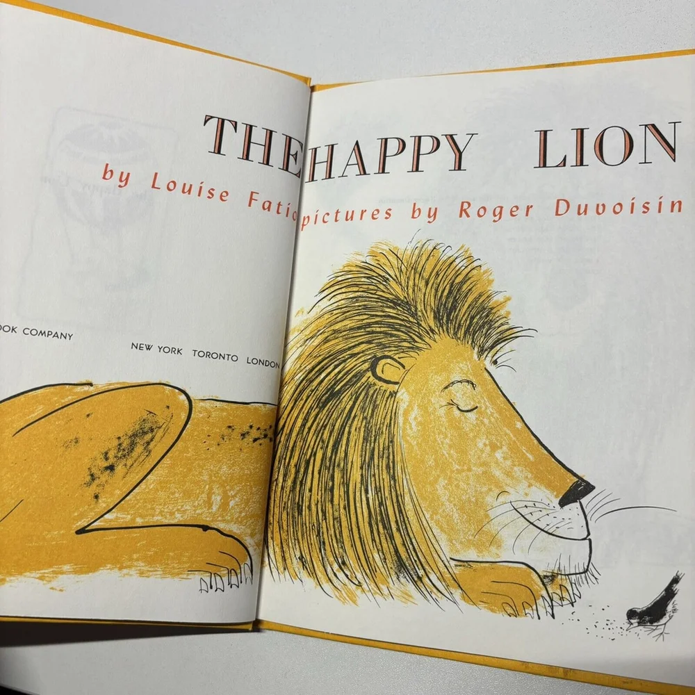 Vintage Children’s Literature: The Happy Lion 1954 - Louise Fatio